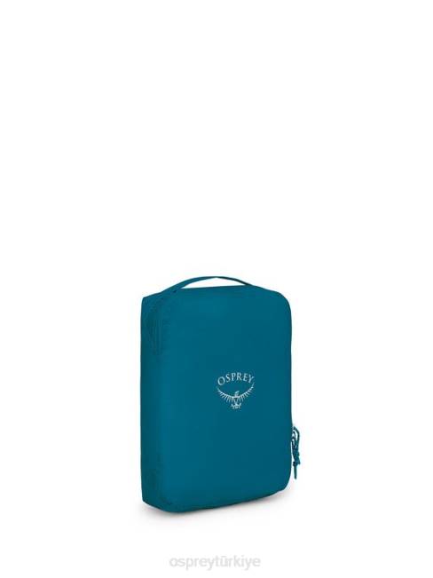 üniseks sahil mavisi Osprey ultra hafif ambalaj küpü orta seyahat aksesuarları 20VZ658