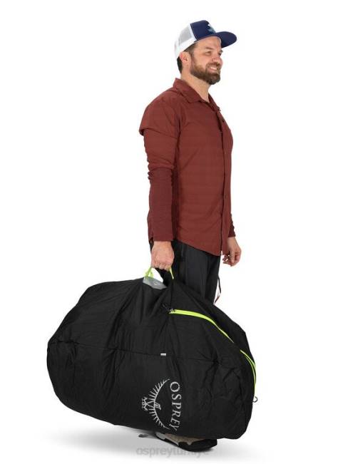 üniseks siyah Osprey Airporter küçük seyahat aksesuarları 20VZ725