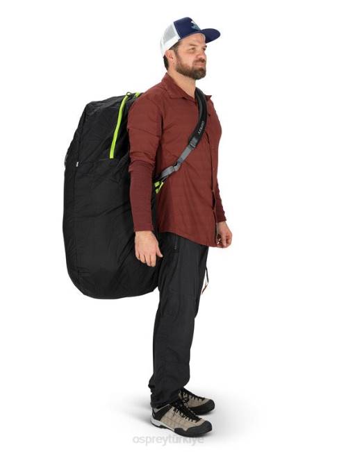 üniseks siyah Osprey Airporter küçük seyahat aksesuarları 20VZ725