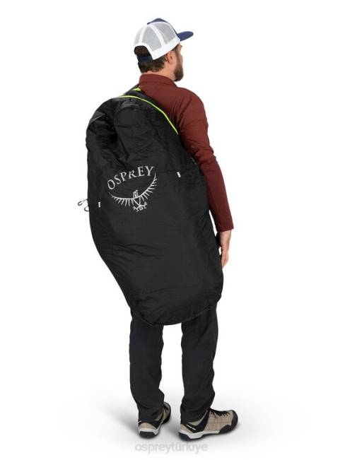 üniseks siyah Osprey Airporter küçük seyahat aksesuarları 20VZ725