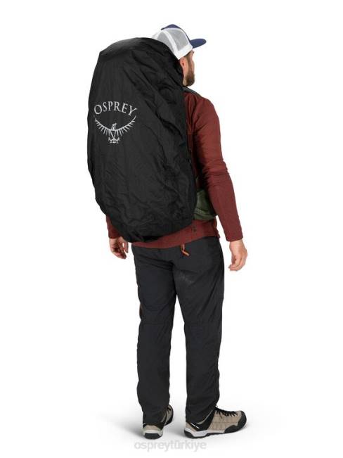 üniseks siyah Osprey aircover büyük seyahat aksesuarları 20VZ729