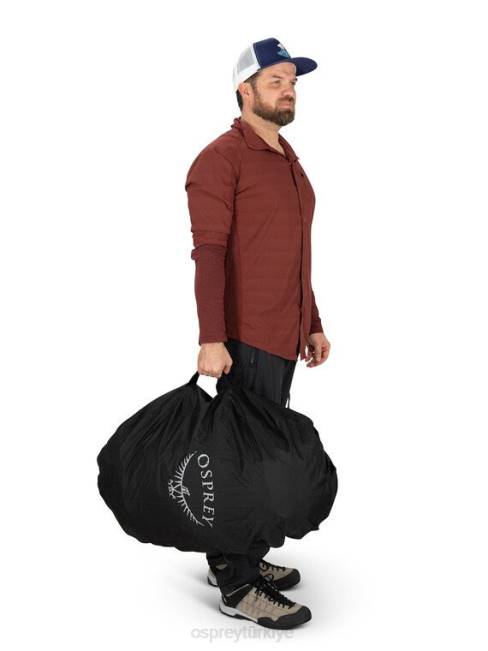 üniseks siyah Osprey aircover büyük seyahat aksesuarları 20VZ729