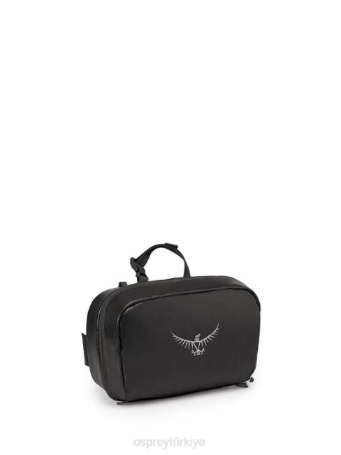 üniseks siyah Osprey taşıyıcı asılı tuvalet seti seyahat organizasyonu 20VZ676