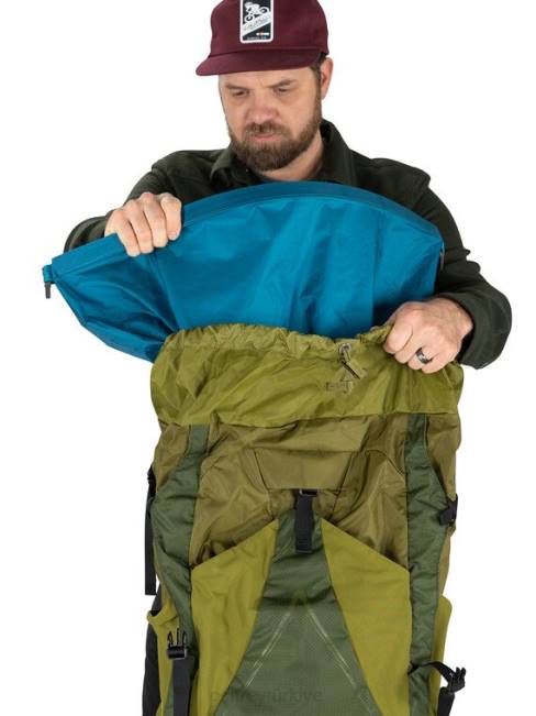 üniseks siyah Osprey ultra hafif paket astarı küçük dış mekan acc 20VZ720