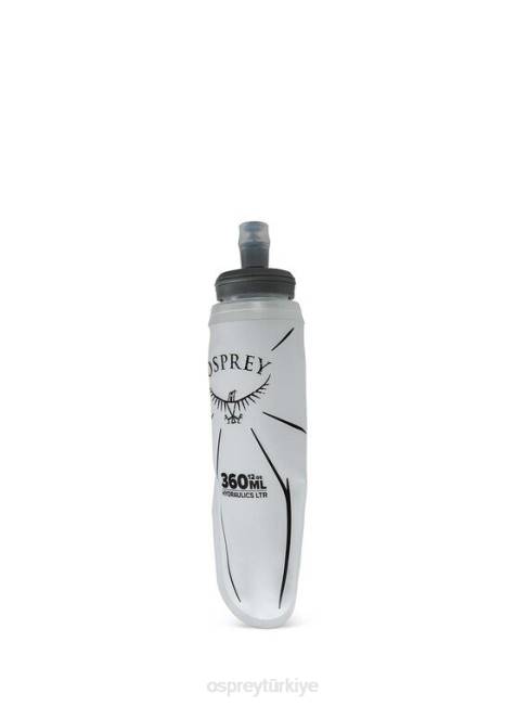 üniseks beyaz Osprey hidrolik 360ml yumuşak şişe rezervuarları | Aksesuarlar 20VZ192