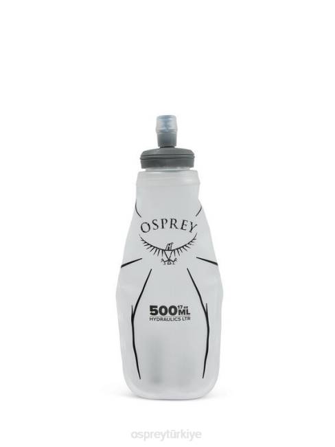 üniseks beyaz Osprey hidrolik 500ml yumuşak şişe rezervuarları | Aksesuarlar 20VZ193