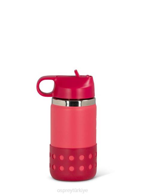 çocuklar Şakayık kırmızısı Osprey hidrofor | şişe-12 oz markalı ürünler 20VZ494