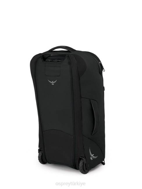 erkekler siyah Osprey farpoint tekerlekli seyahat paketi 65l/27,5