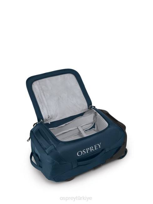 üniseks Venturi mavisi Osprey taşıyıcı tekerlekli spor çantası 40 seyahat tekerleği | dişli taşıyıcı 20VZ530