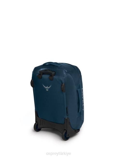 üniseks Venturi mavisi Osprey taşıyıcı tekerlekli spor çantası 40 seyahat tekerleği | dişli taşıyıcı 20VZ530