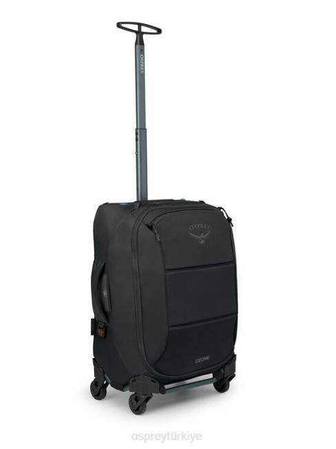 üniseks siyah Osprey ozon 4 tekerlekli taşıma çantası 38l/21,5" tekerlekler | ultra hafif seyahat 20VZ536