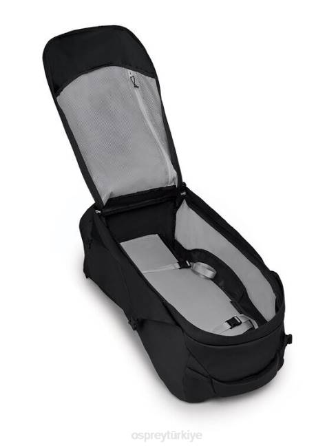 erkekler siyah Osprey farpoint 70 seyahat paketi seyahat paketi 20VZ520
