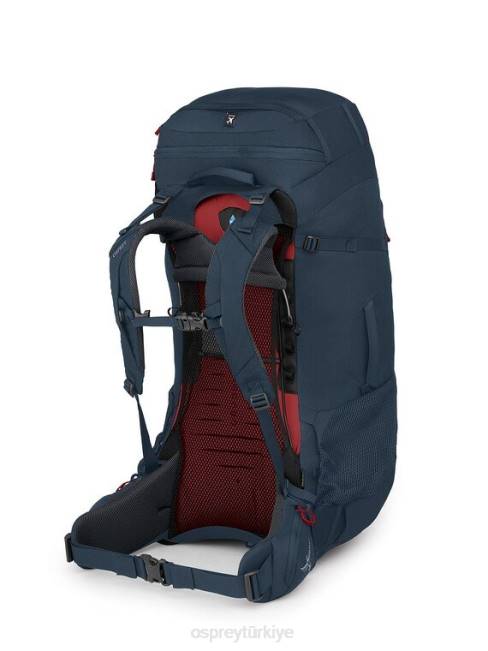 erkekler siyah Osprey farpoint trek 75 seyahat | doğa yürüyüşü 20VZ506