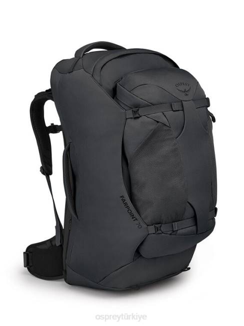 erkekler tünel görüşü gri Osprey farpoint 70 seyahat paketi seyahat paketi 20VZ518