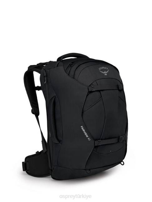 kadınlar siyah Osprey fairview 40 seyahat paketi seyahat paketi 20VZ557