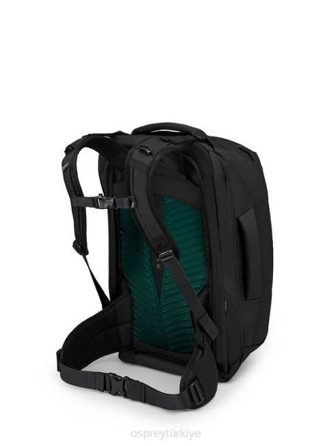 kadınlar siyah Osprey fairview 40 seyahat paketi seyahat paketi 20VZ557