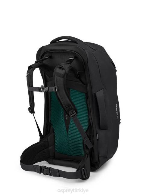 kadınlar siyah Osprey fairview 70 seyahat paketi seyahat paketi 20VZ513