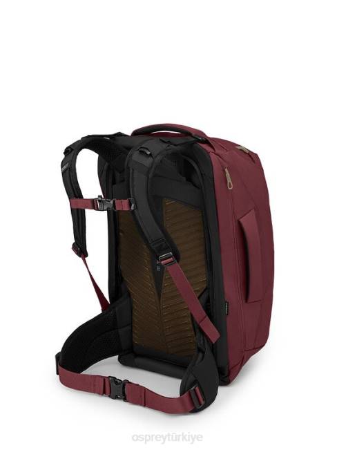 kadınlar zirkon kırmızısı Osprey fairview 40 seyahat paketi seyahat paketi 20VZ555