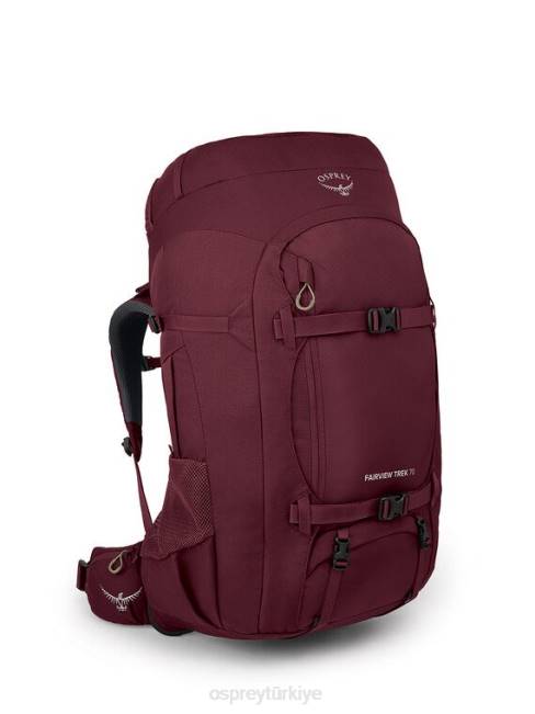 kadınlar zirkon kırmızısı Osprey fairview trek 70 seyahat | doğa yürüyüşü 20VZ502