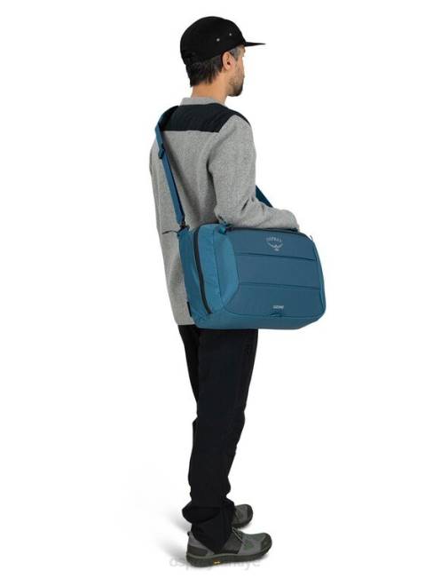 üniseks kıyı mavisi Osprey ozon el bagajı biniş çantası ultra hafif seyahat 20VZ591
