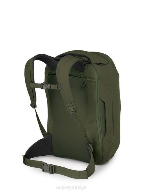 üniseks saman yeşili Osprey porter seyahat paketi 46 seyahat 20VZ565