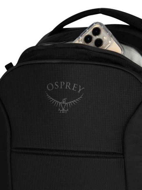 üniseks siyah Osprey ozon dizüstü bilgisayar sırt çantası ultra hafif seyahat 20VZ590
