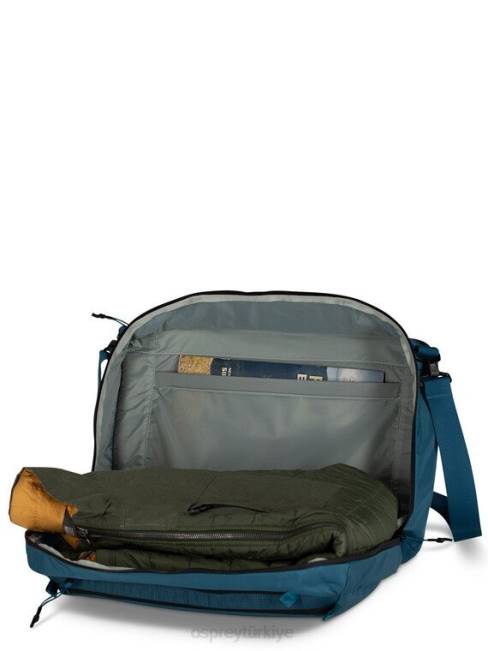 üniseks siyah Osprey ozon el bagajı biniş çantası ultra hafif seyahat 20VZ592