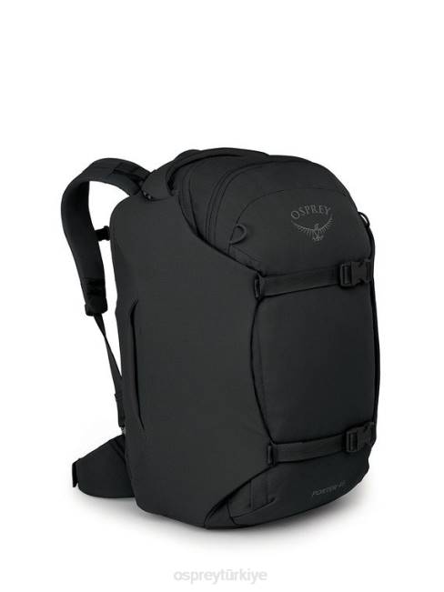 üniseks siyah Osprey porter seyahat paketi 46 seyahat 20VZ567