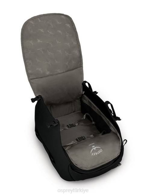üniseks siyah Osprey porter seyahat paketi 46 seyahat 20VZ567