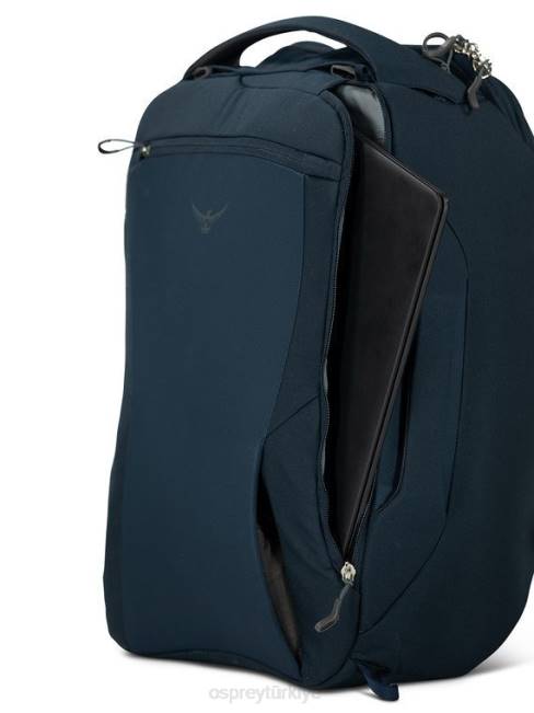 üniseks siyah Osprey porter seyahat paketi 46 seyahat 20VZ567