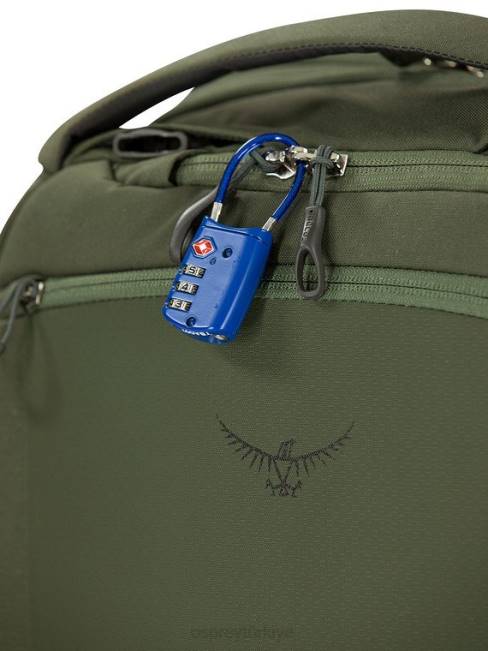 üniseks siyah Osprey porter seyahat paketi el bagajı 30 seyahat 20VZ549