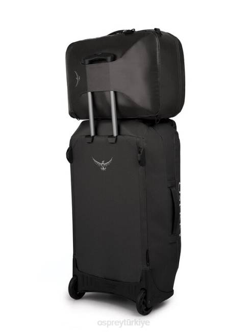 üniseks siyah Osprey taşıyıcı el bagajı 44 el bagajı 20VZ574