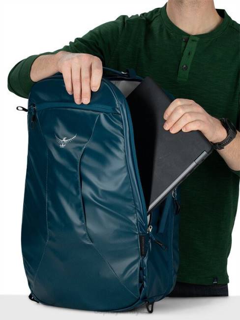 üniseks siyah Osprey taşıyıcı el bagajı 44 el bagajı 20VZ574