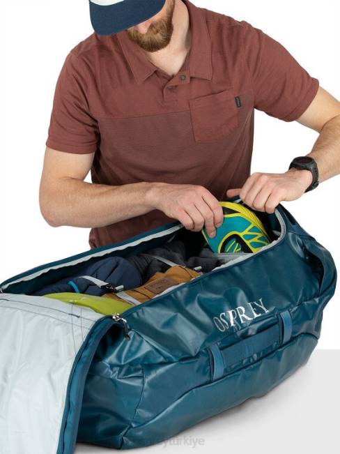 üniseks Venturi mavisi Osprey taşıyıcı spor çantası 120 sefer spor çantası 20VZ601