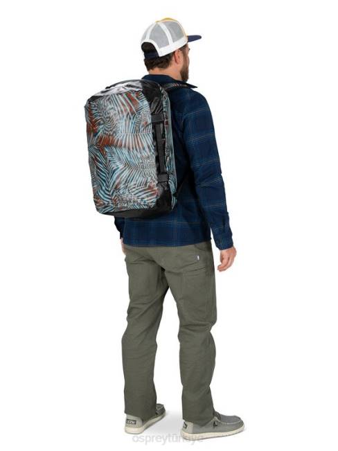 üniseks Venturi mavisi Osprey taşıyıcı spor çantası 40 sefer spor çantası 20VZ568
