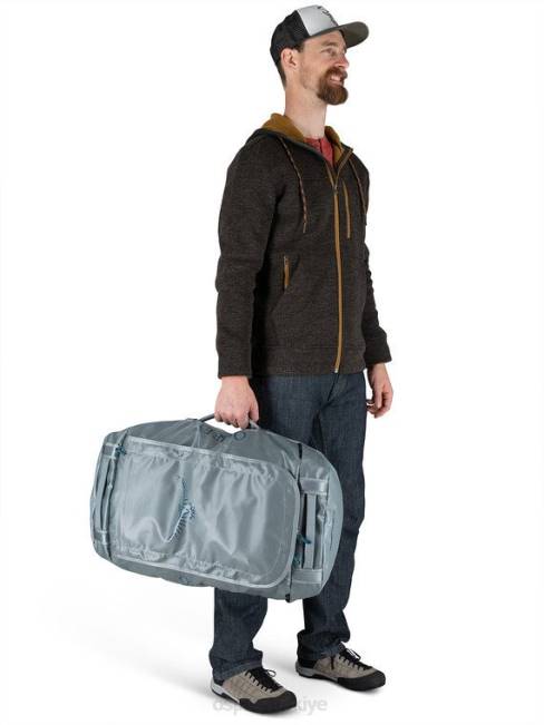 üniseks Venturi mavisi Osprey taşıyıcı spor çantası 65 sefer spor çantası 20VZ593