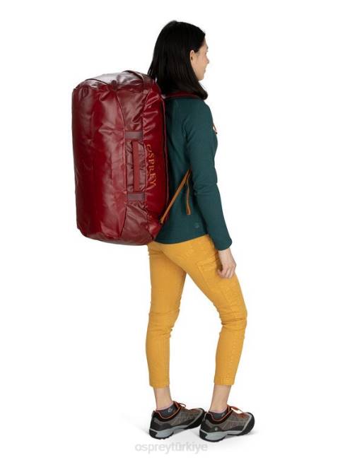 üniseks Venturi mavisi Osprey taşıyıcı spor çantası 65 sefer spor çantası 20VZ593
