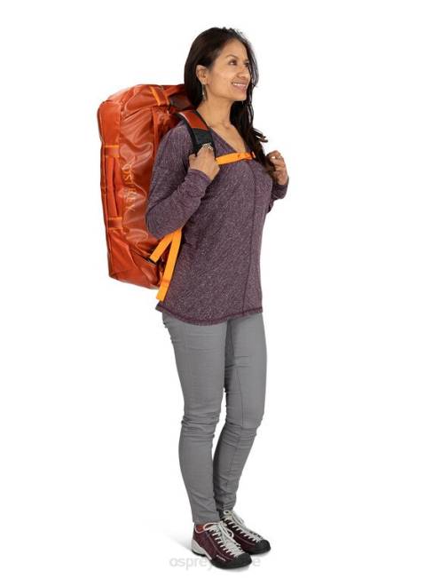 üniseks Venturi mavisi Osprey taşıyıcı spor çantası 65 sefer spor çantası 20VZ593