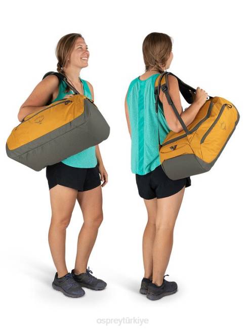 üniseks siyah Osprey daylite spor çantası 45 günlük 20VZ614