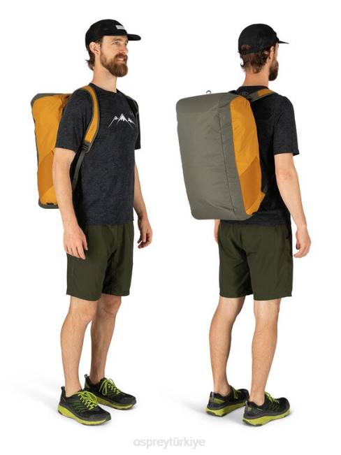 üniseks siyah Osprey daylite spor çantası 45 günlük 20VZ614