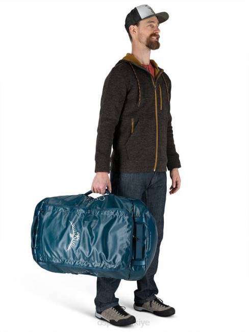 üniseks siyah Osprey taşıyıcı spor çantası 95 sefer spor çantası 20VZ600