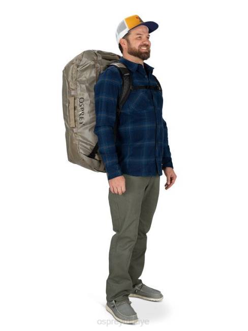 üniseks siyah Osprey taşıyıcı spor çantası 95 sefer spor çantası 20VZ600