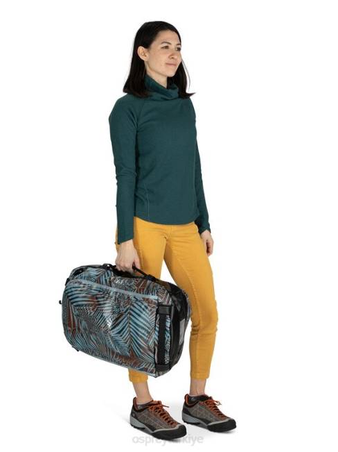 üniseks turuncu şafak Osprey taşıyıcı spor çantası 40 sefer spor çantası 20VZ571