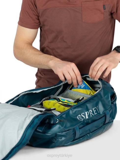 üniseks turuncu şafak Osprey taşıyıcı spor çantası 40 sefer spor çantası 20VZ571