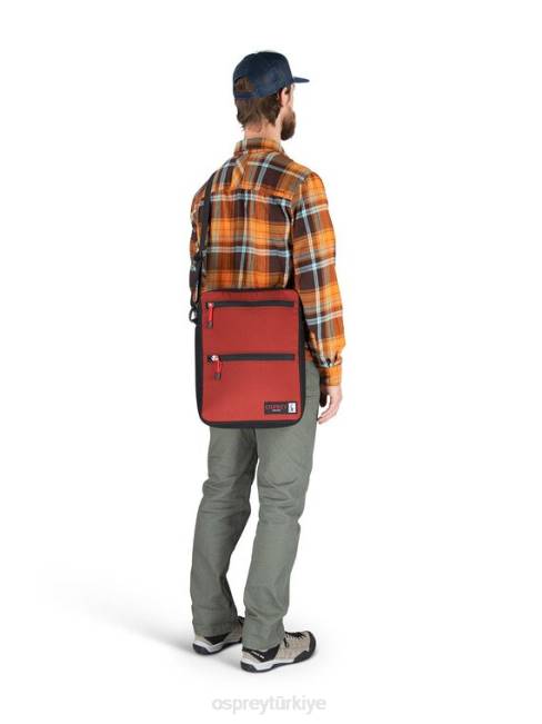 üniseks bazan kırmızısı Osprey miras musette 13 yaşam tarzı 20VZ634