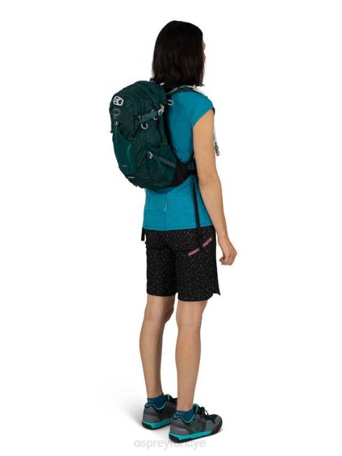 üniseks Baykal yeşili Osprey sylva 12 bisiklet 20VZ163
