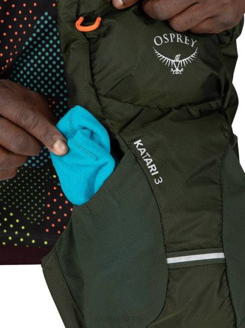 üniseks siyah Osprey katari 3 bisiklet 20VZ169