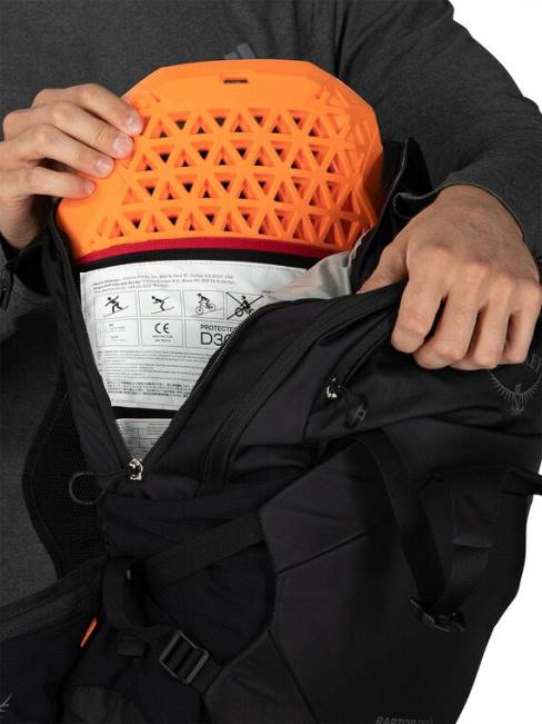 üniseks siyah Osprey raptor pro 18 bisiklet 20VZ123