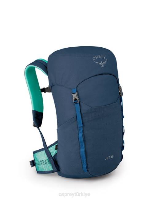 çocuklar dalga mavisi Osprey jet 18 yürüyüş (8-14 yaş) 20VZ357