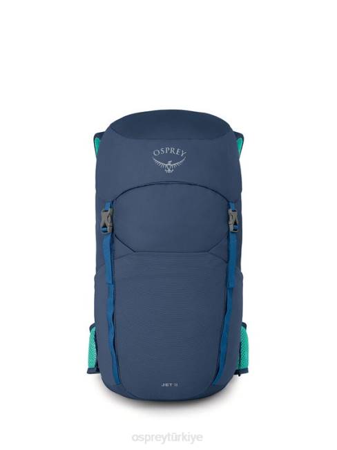 çocuklar dalga mavisi Osprey jet 18 yürüyüş (8-14 yaş) 20VZ357